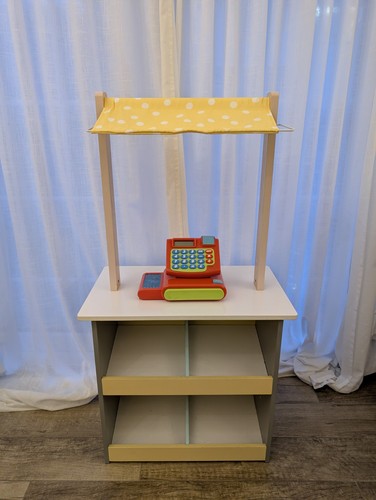 Wooden kids market stall - wooden,