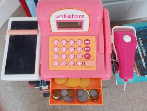 Children toy till - toy, coins