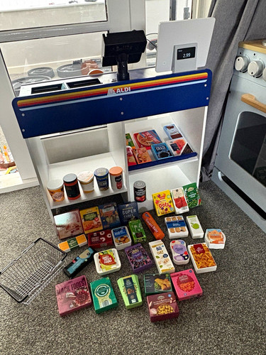 Aldi wooden toy - wooden, supermarket
