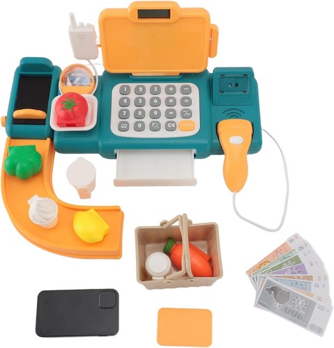 New cash register toy - register,
