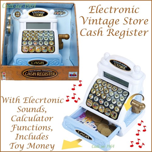 Cash register toy - toy, till